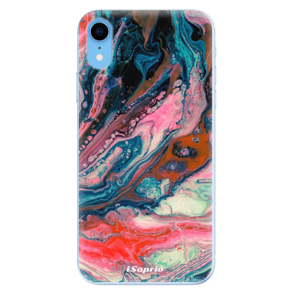 Odolné silikónové puzdro iSaprio - Abstract Paint 01 - iPhone XR