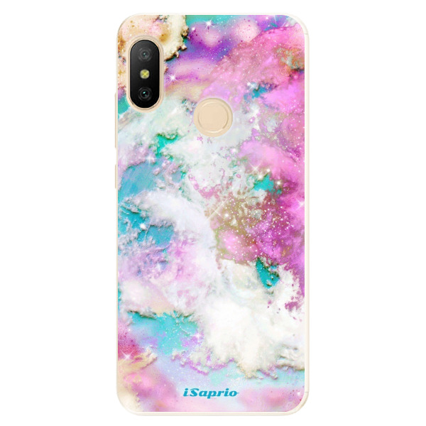 Odolné silikónové puzdro iSaprio - Galactic Paper - Xiaomi Mi A2 Lite