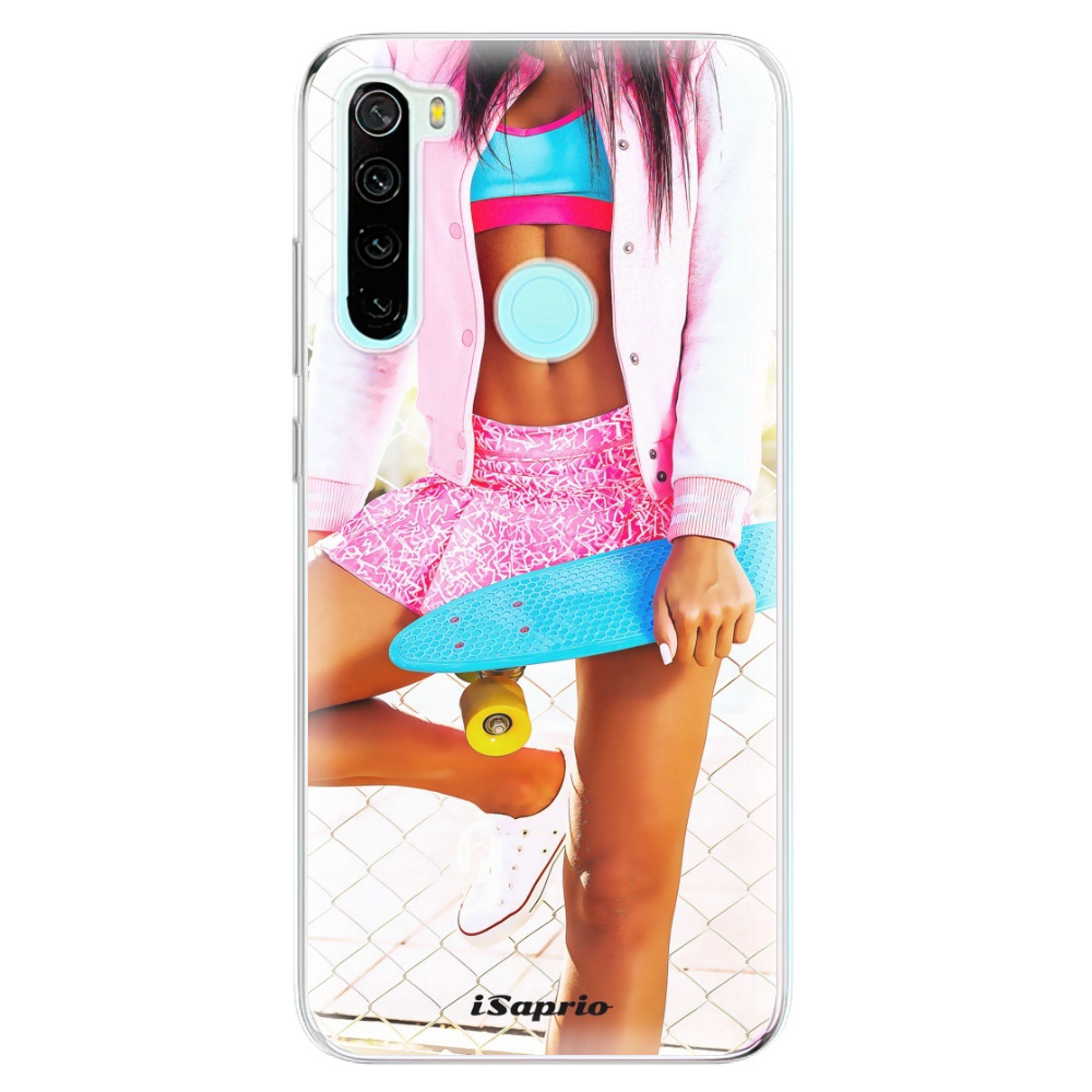 Odolné silikónové puzdro iSaprio - Skate girl 01 - Xiaomi Redmi Note 8
