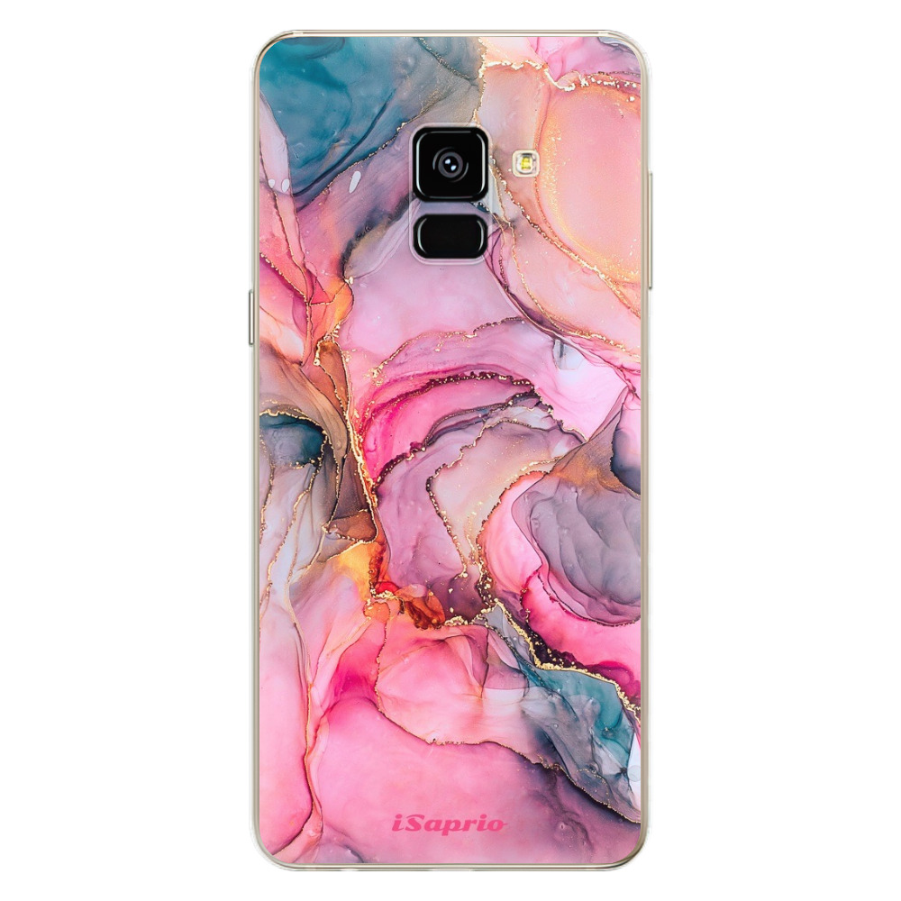 Odolné silikónové puzdro iSaprio - Golden Pastel - Samsung Galaxy A8 2018