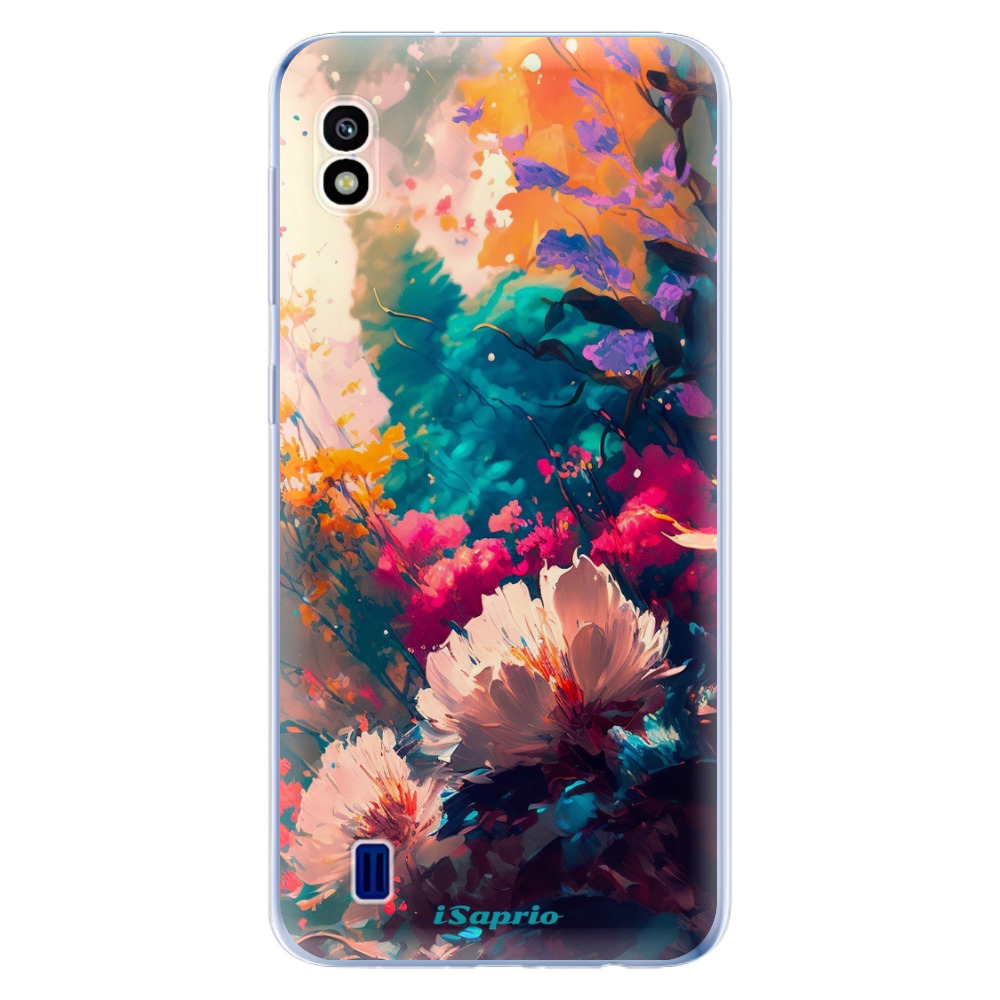 Odolné silikónové puzdro iSaprio - Flower Design - Samsung Galaxy A10