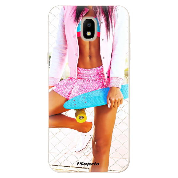 Odolné silikónové puzdro iSaprio - Skate girl 01 - Samsung Galaxy J5 2017