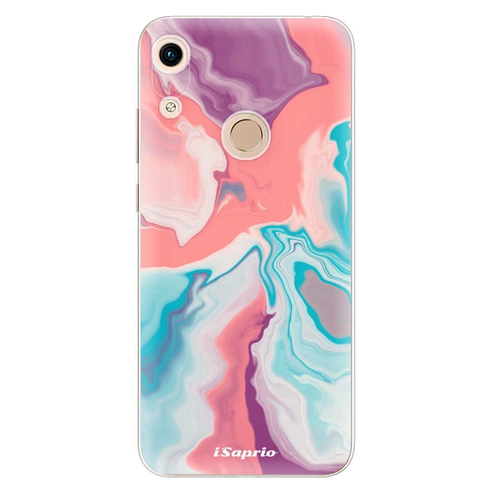 Odolné silikónové puzdro iSaprio - New Liquid - Huawei Honor 8A