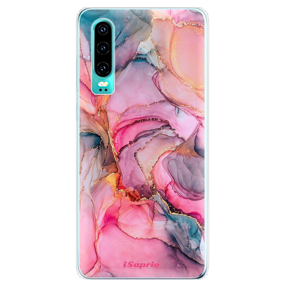 Odolné silikónové puzdro iSaprio - Golden Pastel - Huawei P30