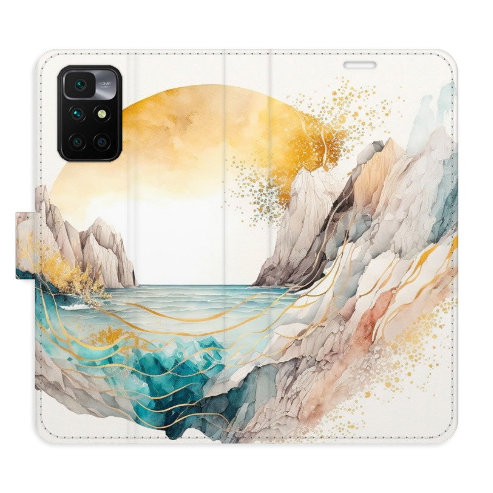 Flipové puzdro iSaprio - Winter in the Mountains - Xiaomi Redmi 10