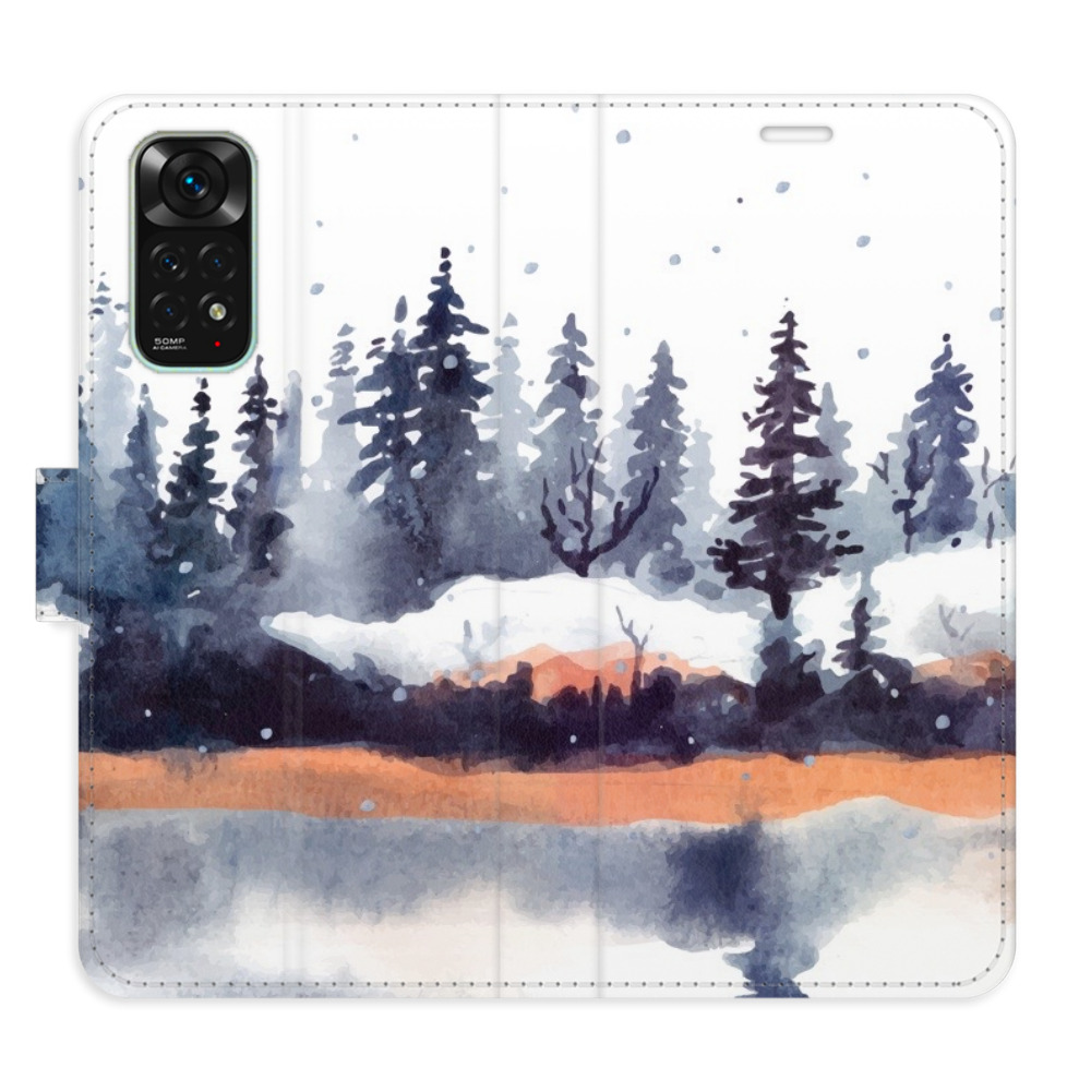 Flipové puzdro iSaprio - Winter 02 - Xiaomi Redmi Note 11 / Note 11S