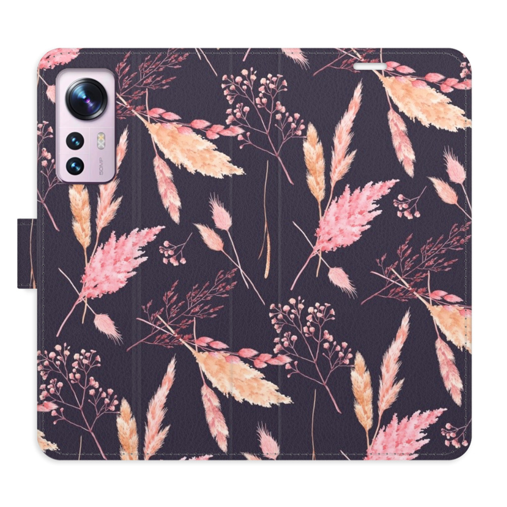 Flipové puzdro iSaprio - Ornamental Flowers 02 - Xiaomi 12 / 12X
