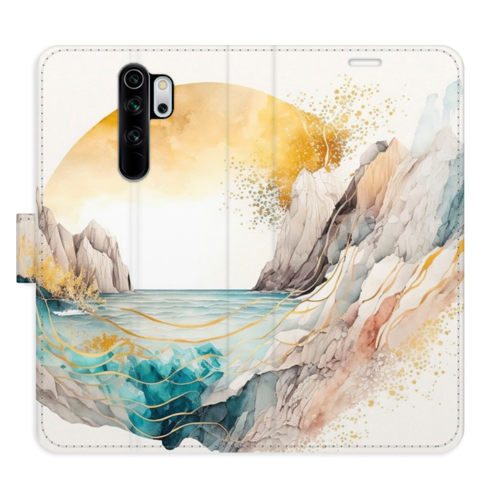 Flipové puzdro iSaprio - Winter in the Mountains - Xiaomi Redmi Note 8 Pro