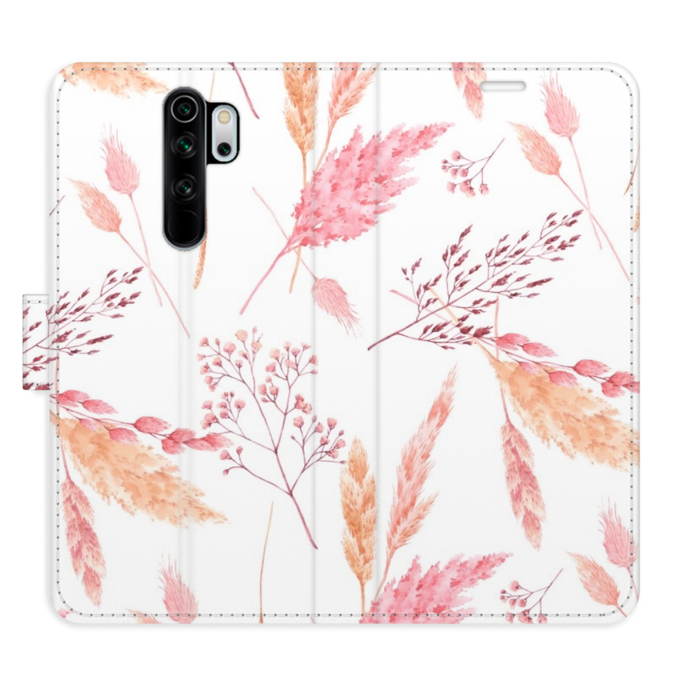 Flipové puzdro iSaprio - Ornamental Flowers - Xiaomi Redmi Note 8 Pro