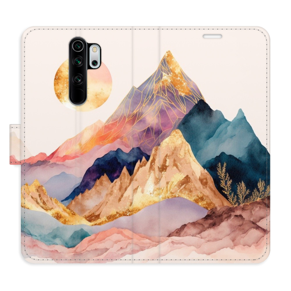 Flipové puzdro iSaprio - Beautiful Mountains - Xiaomi Redmi Note 8 Pro