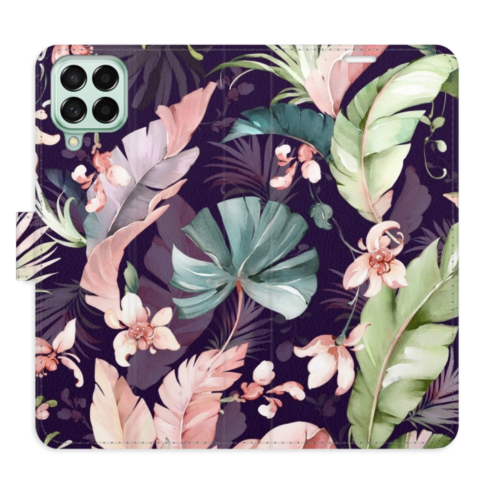 Flipové puzdro iSaprio - Flower Pattern 08 - Samsung Galaxy M53 5G