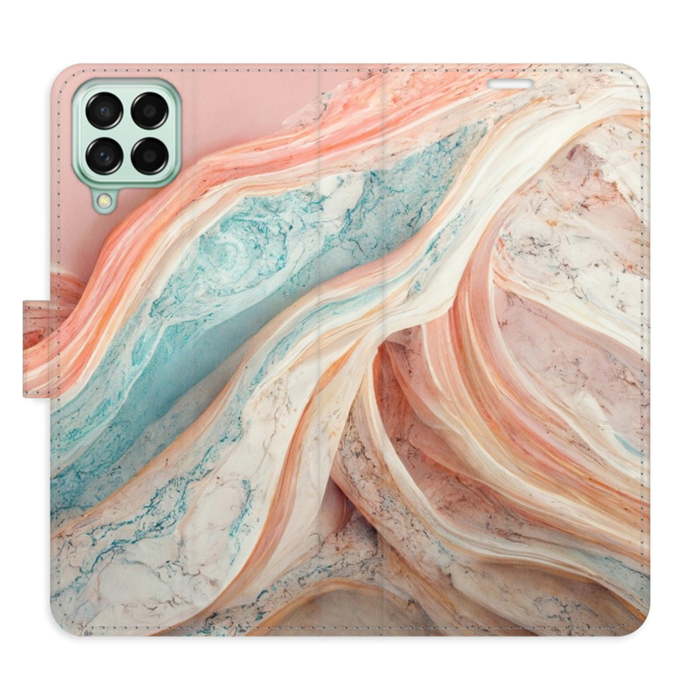 Flipové puzdro iSaprio - Colour Marble - Samsung Galaxy M53 5G