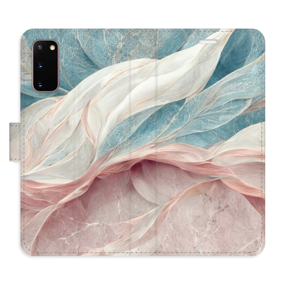 Flipové puzdro iSaprio - Old Leaves 03 - Samsung Galaxy S20