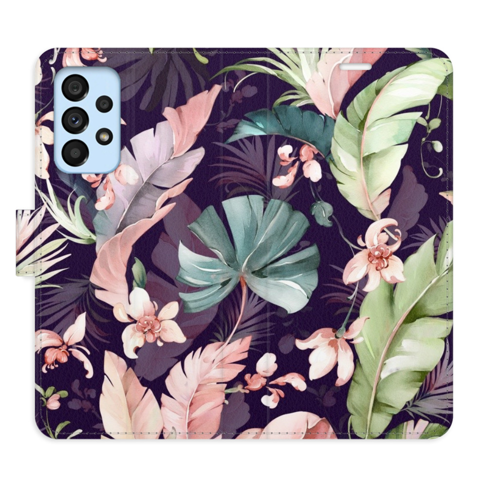 Flipové puzdro iSaprio - Flower Pattern 08 - Samsung Galaxy A53 5G