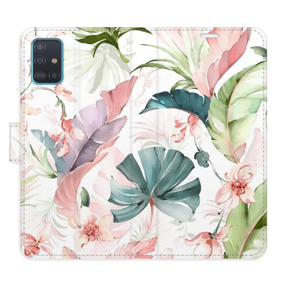 Flipové puzdro iSaprio - Flower Pattern 07 - Samsung Galaxy A51