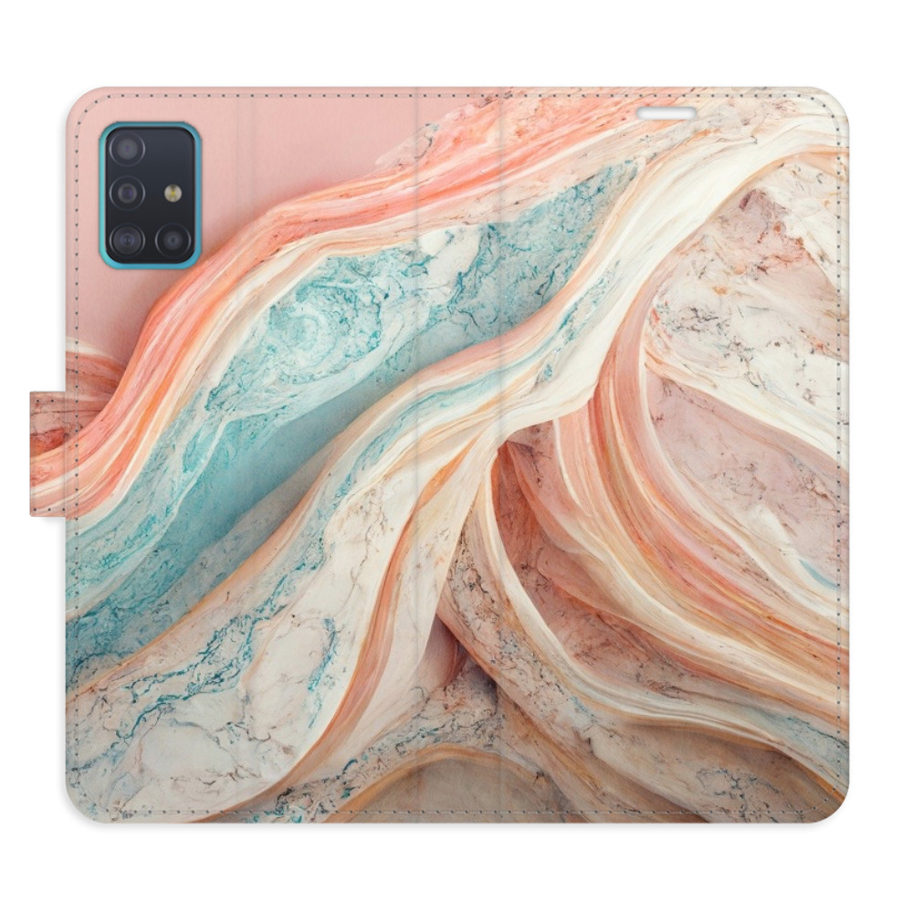 Flipové puzdro iSaprio - Colour Marble - Samsung Galaxy A51
