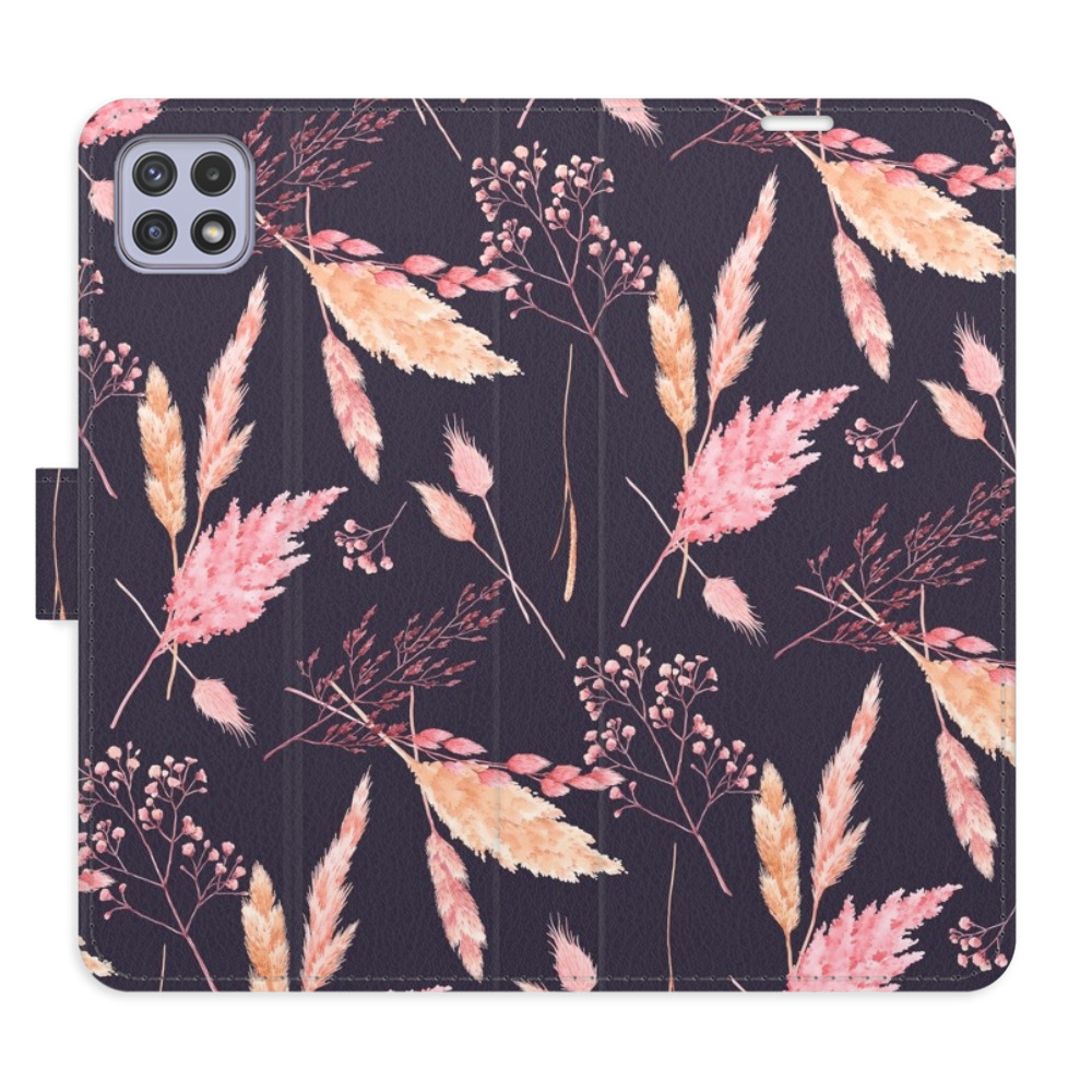 Flipové puzdro iSaprio - Ornamental Flowers 02 - Samsung Galaxy A22 5G