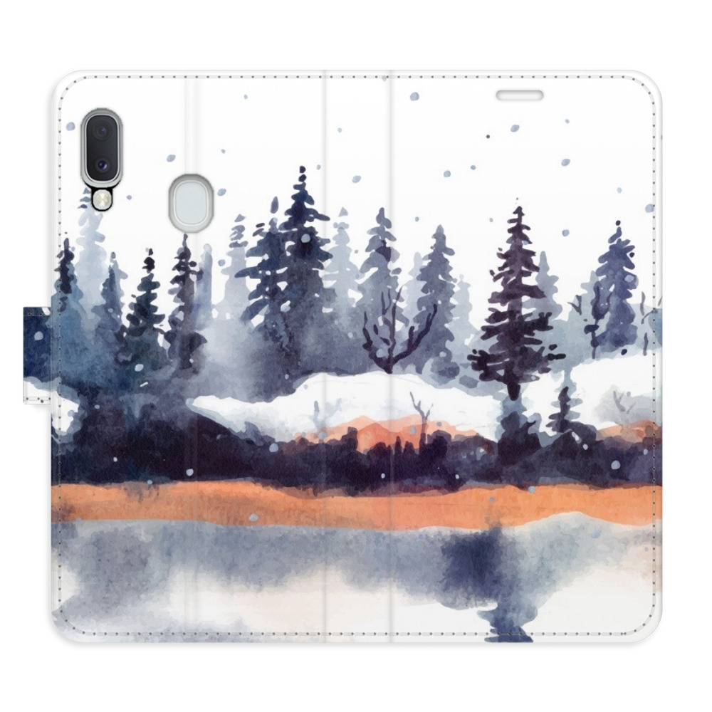 Flipové puzdro iSaprio - Winter 02 - Samsung Galaxy A20e