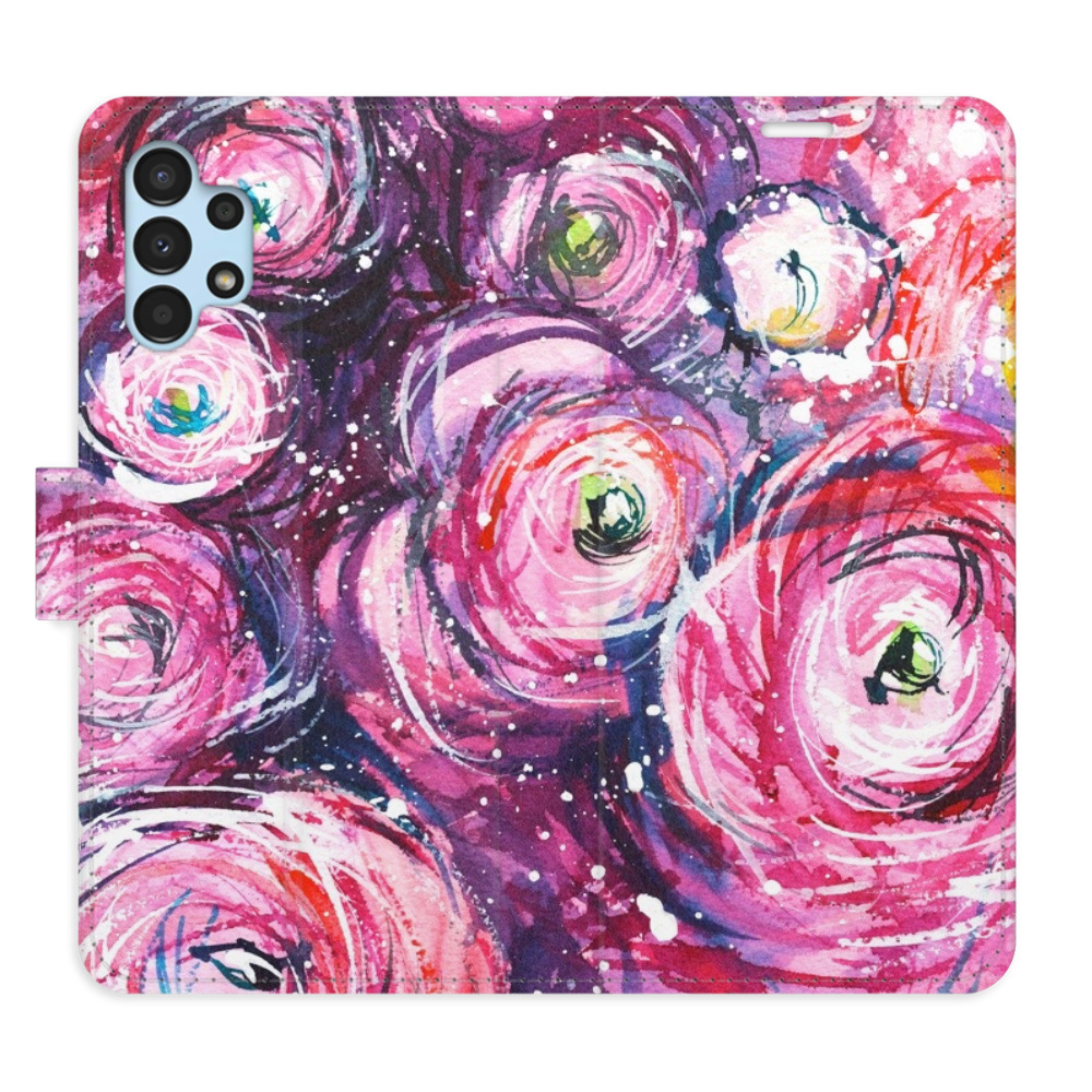 Flipové puzdro iSaprio - Retro Paint 02 - Samsung Galaxy A13 / A13 5G