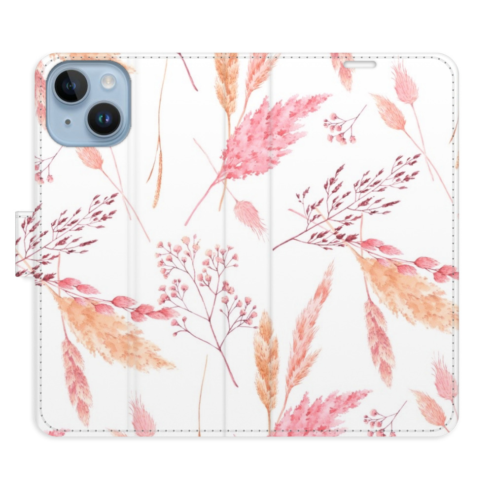 Flipové puzdro iSaprio - Ornamental Flowers - iPhone 14