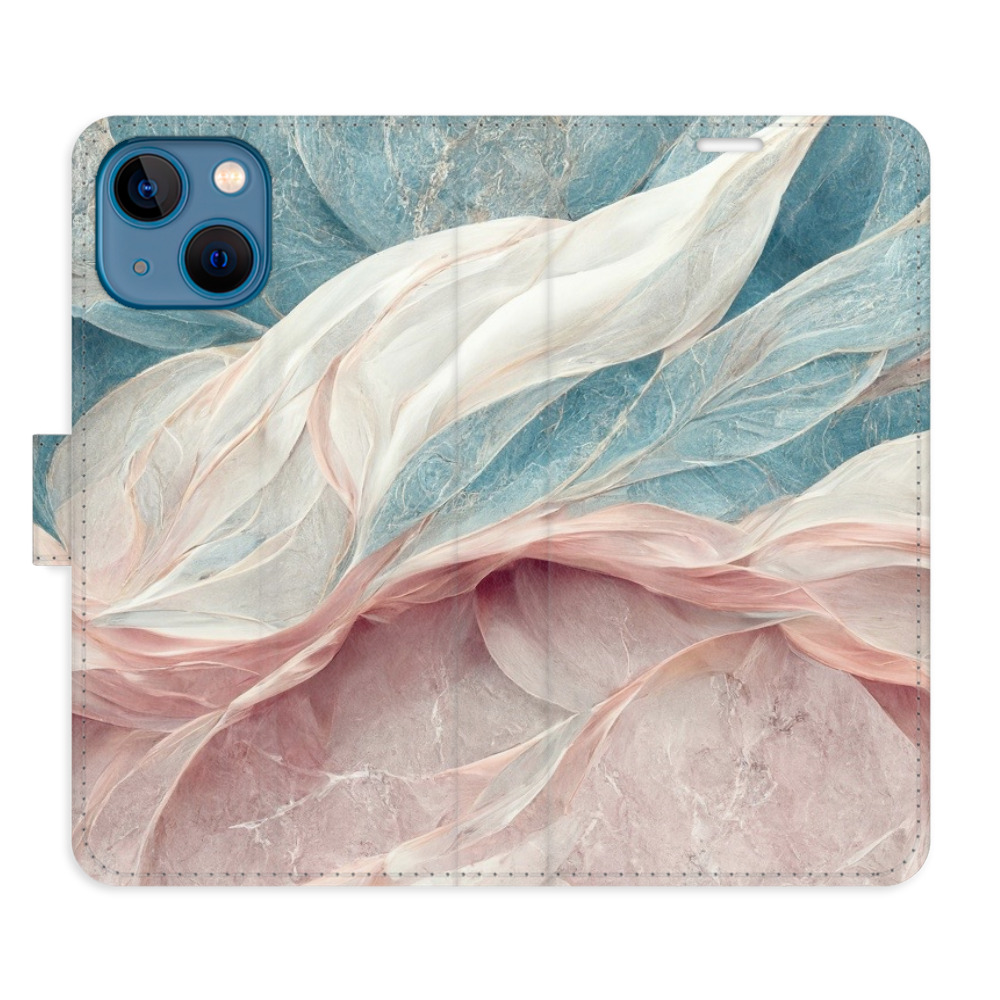 Flipové puzdro iSaprio - Old Leaves 03 - iPhone 13 mini