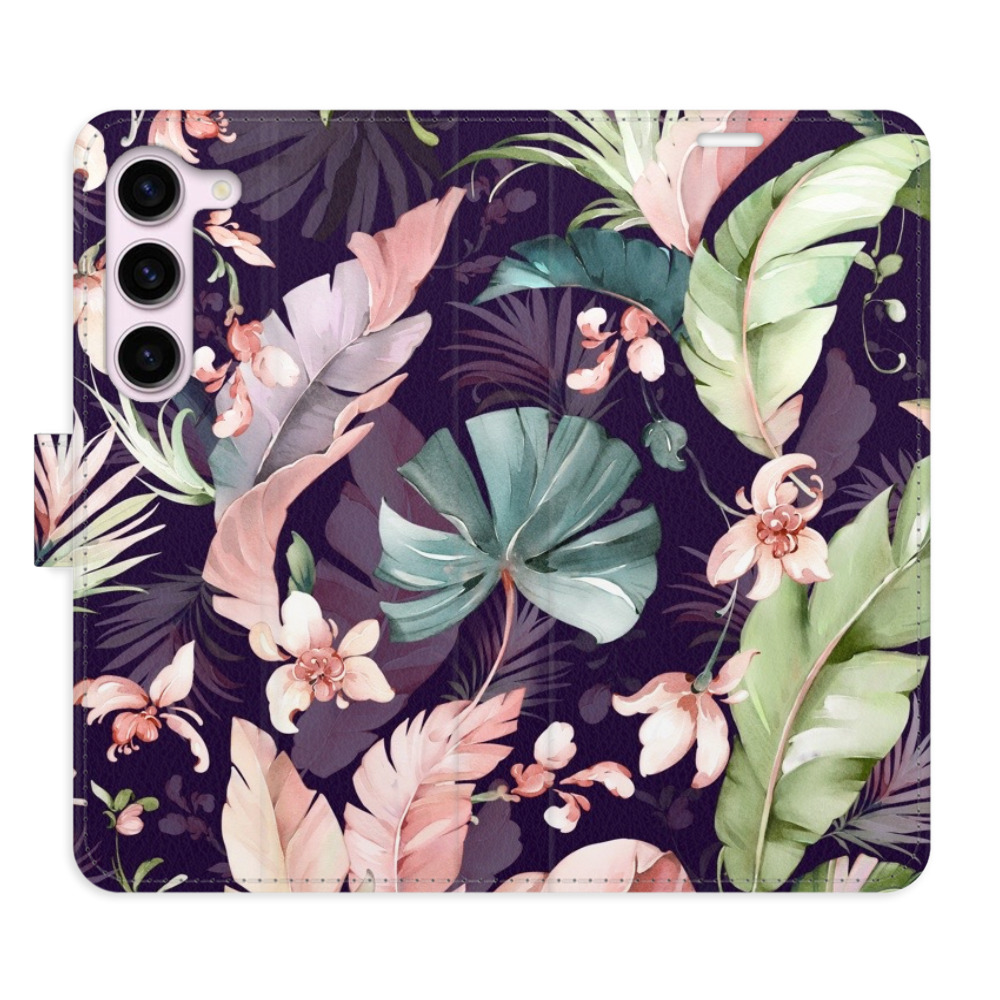 Flipové puzdro iSaprio - Flower Pattern 08 - Samsung Galaxy S23 5G