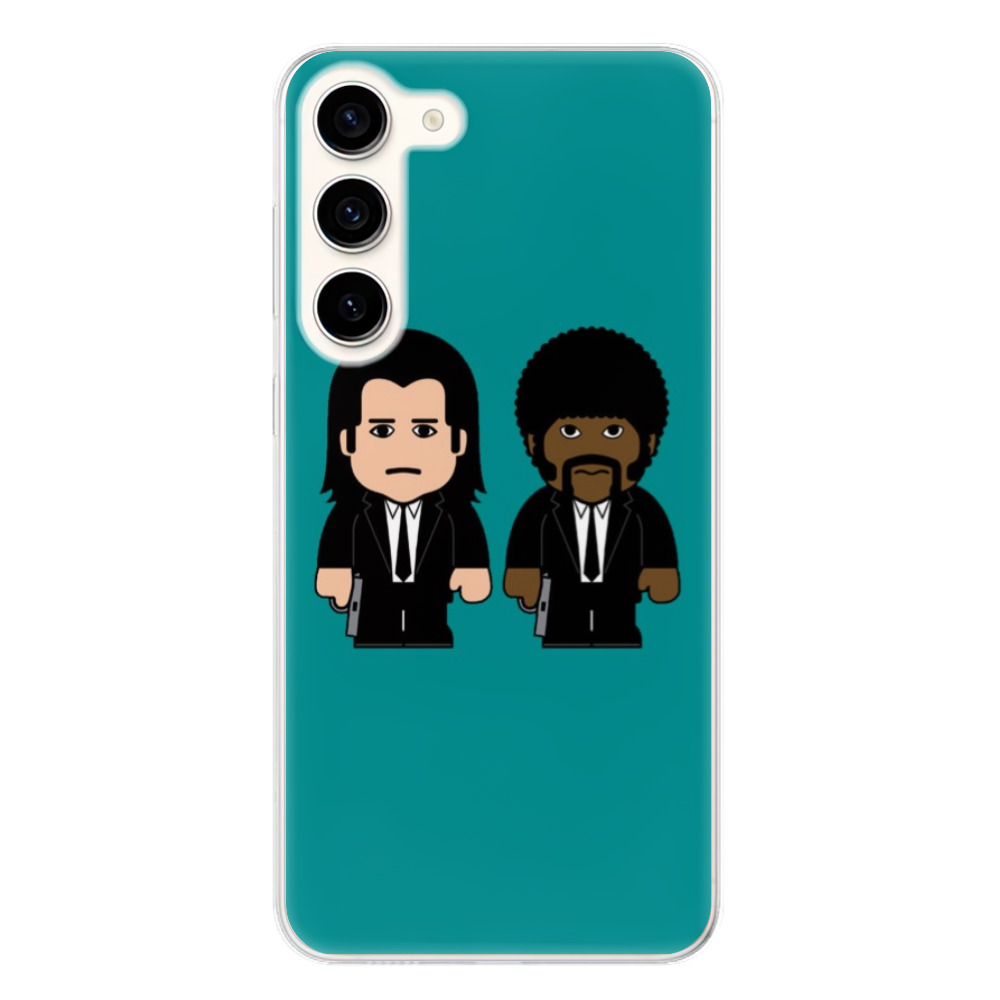 Odolné silikónové puzdro iSaprio - Pulp Fiction - Samsung Galaxy S23+ 5G