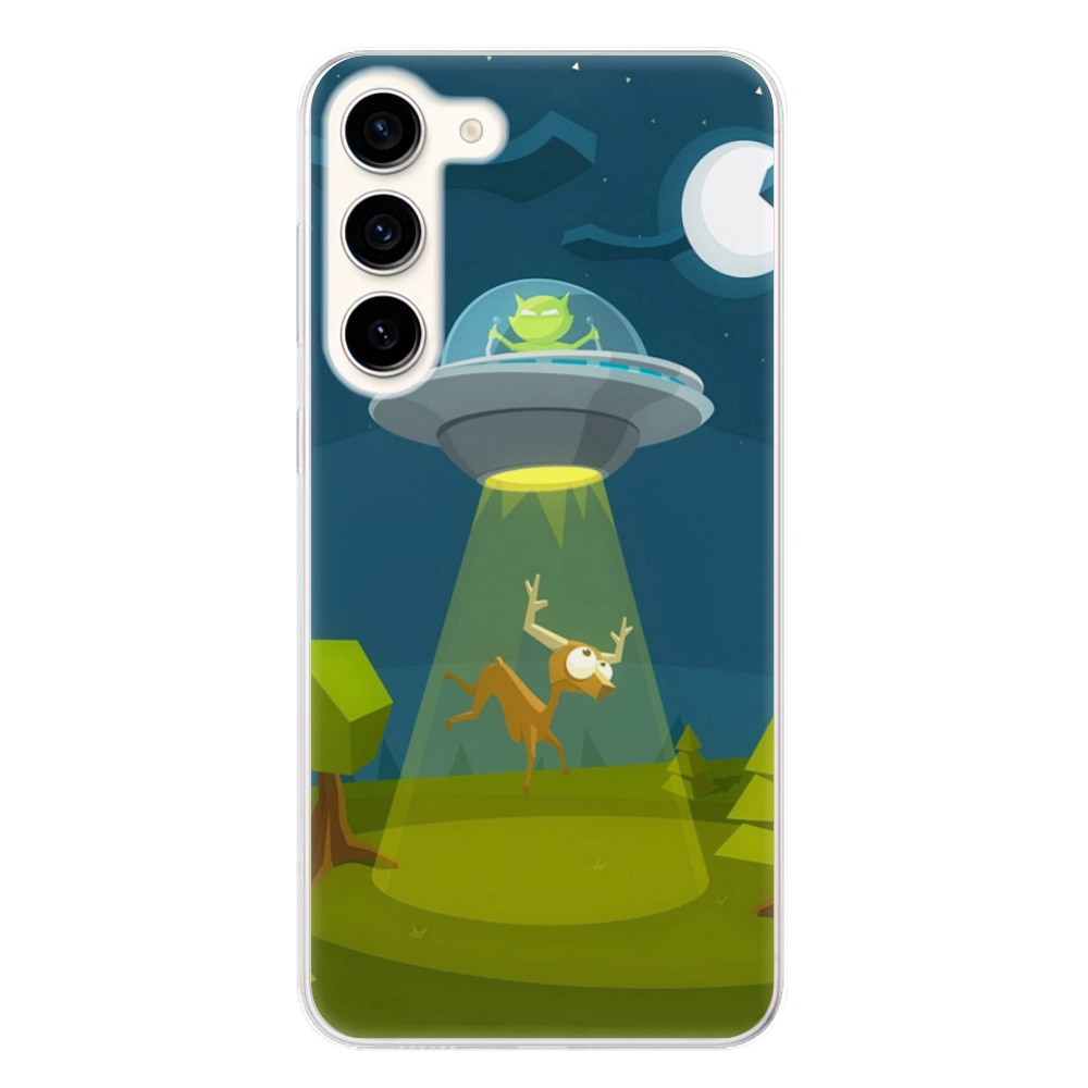 Odolné silikónové puzdro iSaprio - Alien 01 - Samsung Galaxy S23+ 5G