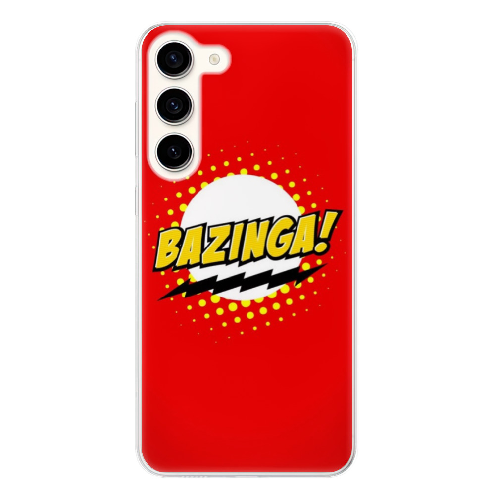Odolné silikónové puzdro iSaprio - Bazinga 01 - Samsung Galaxy S23+ 5G