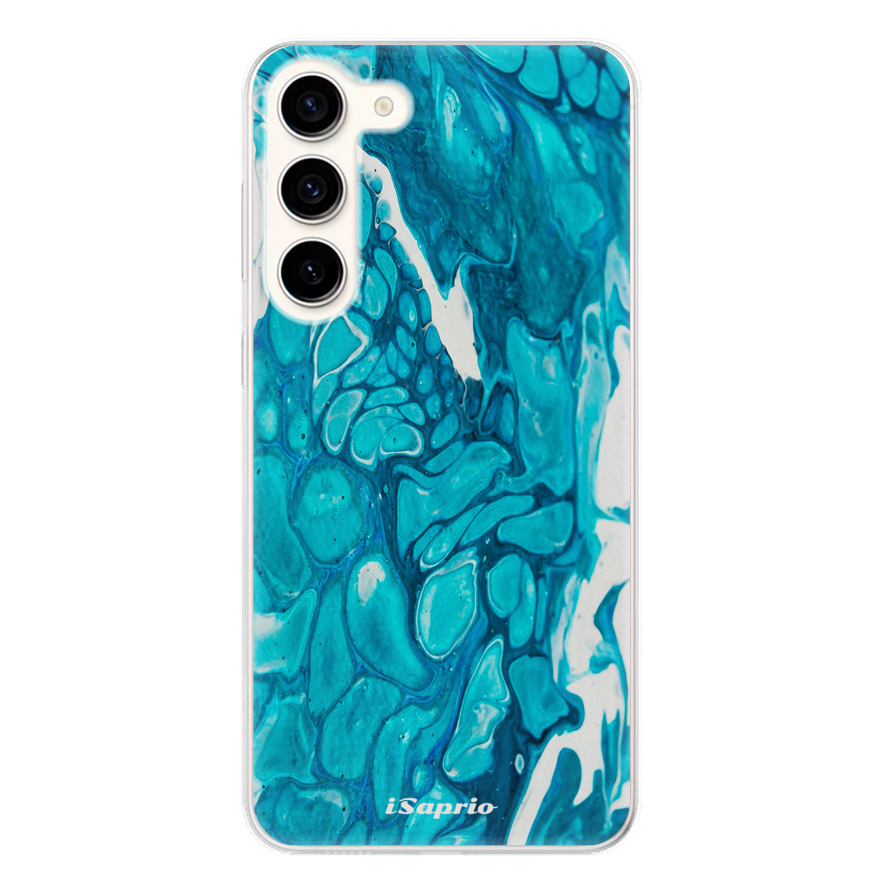 Odolné silikónové puzdro iSaprio - BlueMarble 15 - Samsung Galaxy S23+ 5G