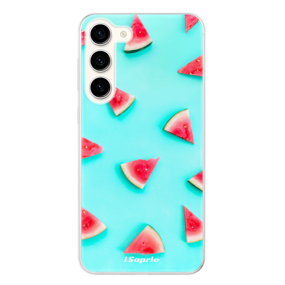 Odolné silikónové puzdro iSaprio - Melon Patern 10 - Samsung Galaxy S23+ 5G
