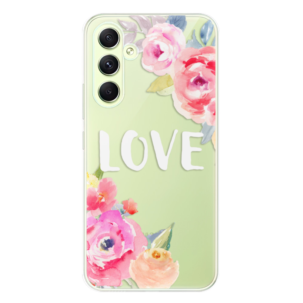 Odolné silikónové puzdro iSaprio - Love - Samsung Galaxy A54 5G