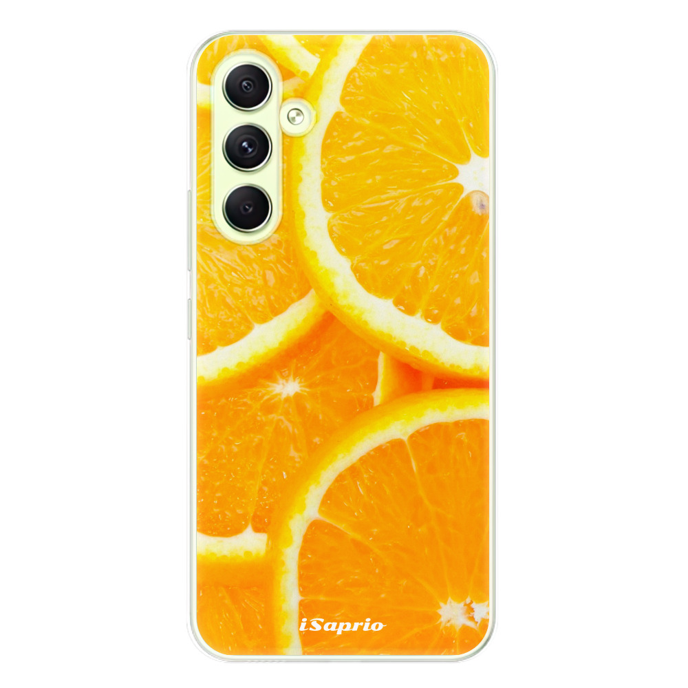 Odolné silikónové puzdro iSaprio - Orange 10 - Samsung Galaxy A54 5G
