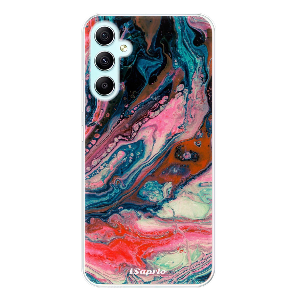 Odolné silikónové puzdro iSaprio - Abstract Paint 01 - Samsung Galaxy A34 5G