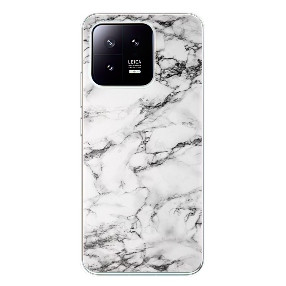 Odolné silikónové puzdro iSaprio - White Marble 01 - Xiaomi 13