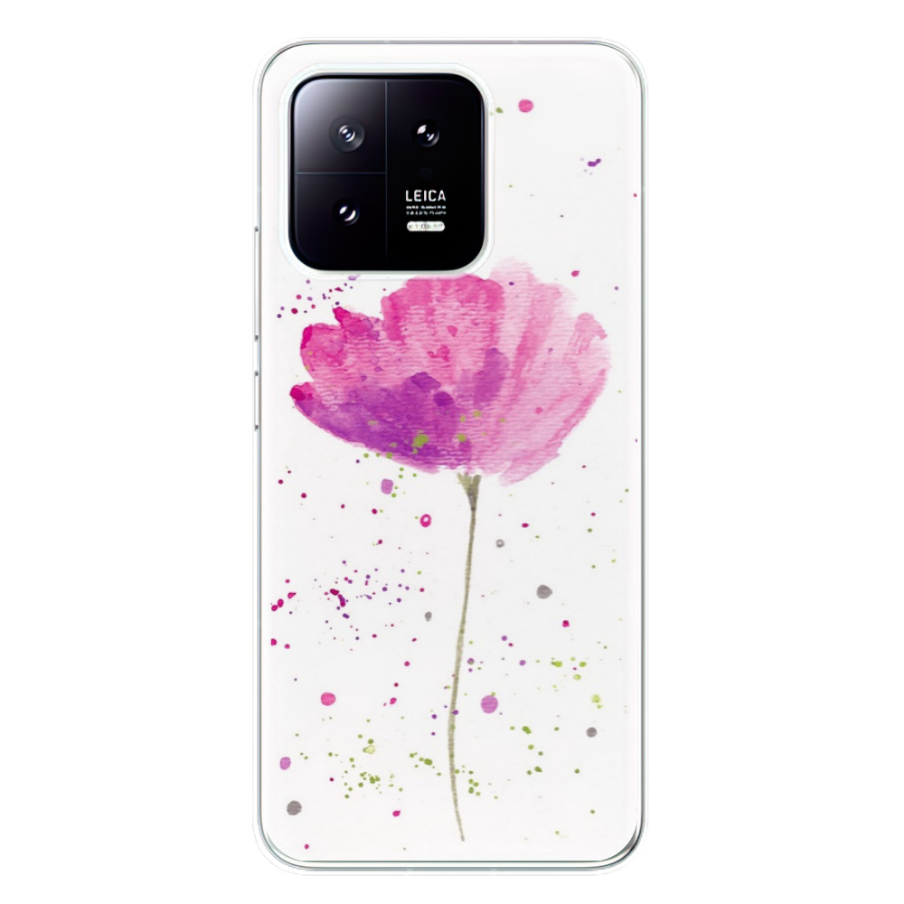 Odolné silikónové puzdro iSaprio - Poppies - Xiaomi 13