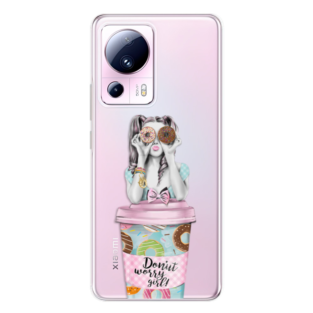 Odolné silikónové puzdro iSaprio - Donut Worry - Xiaomi 13 Lite