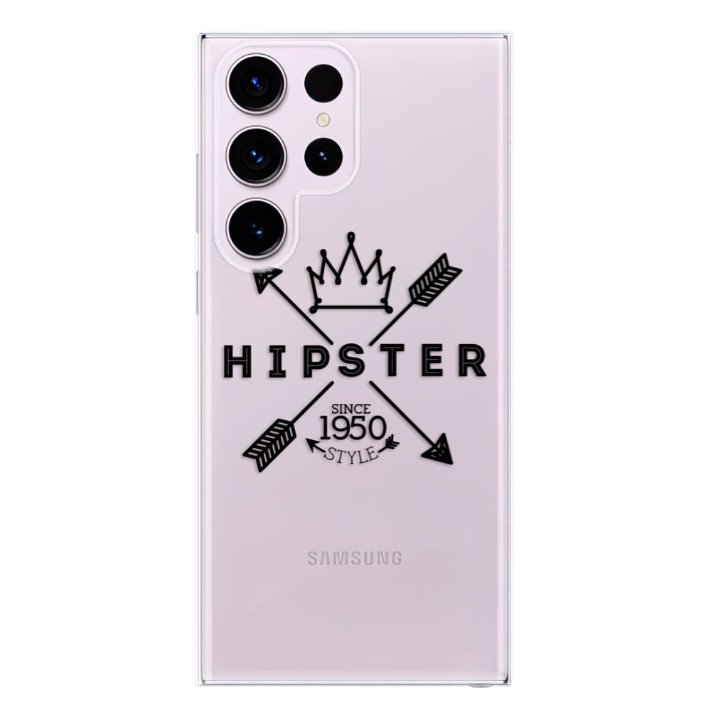 Odolné silikónové puzdro iSaprio - Hipster Style 02 - Samsung Galaxy S23 Ultra