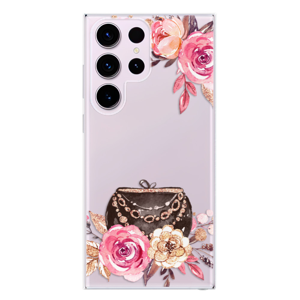 Odolné silikónové puzdro iSaprio - Handbag 01 - Samsung Galaxy S23 Ultra