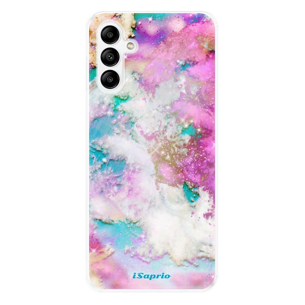 Odolné silikónové puzdro iSaprio - Galactic Paper - Samsung Galaxy A04s