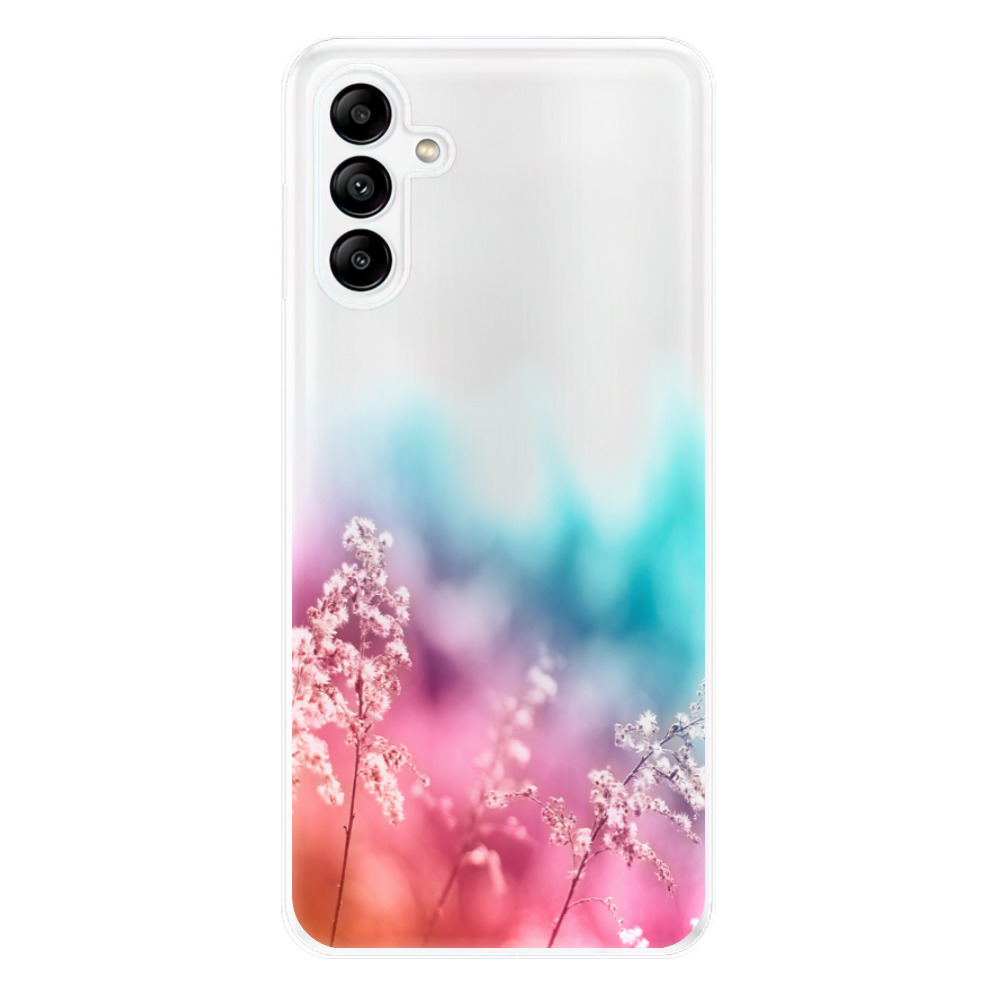 Odolné silikónové puzdro iSaprio - Rainbow Grass - Samsung Galaxy A04s