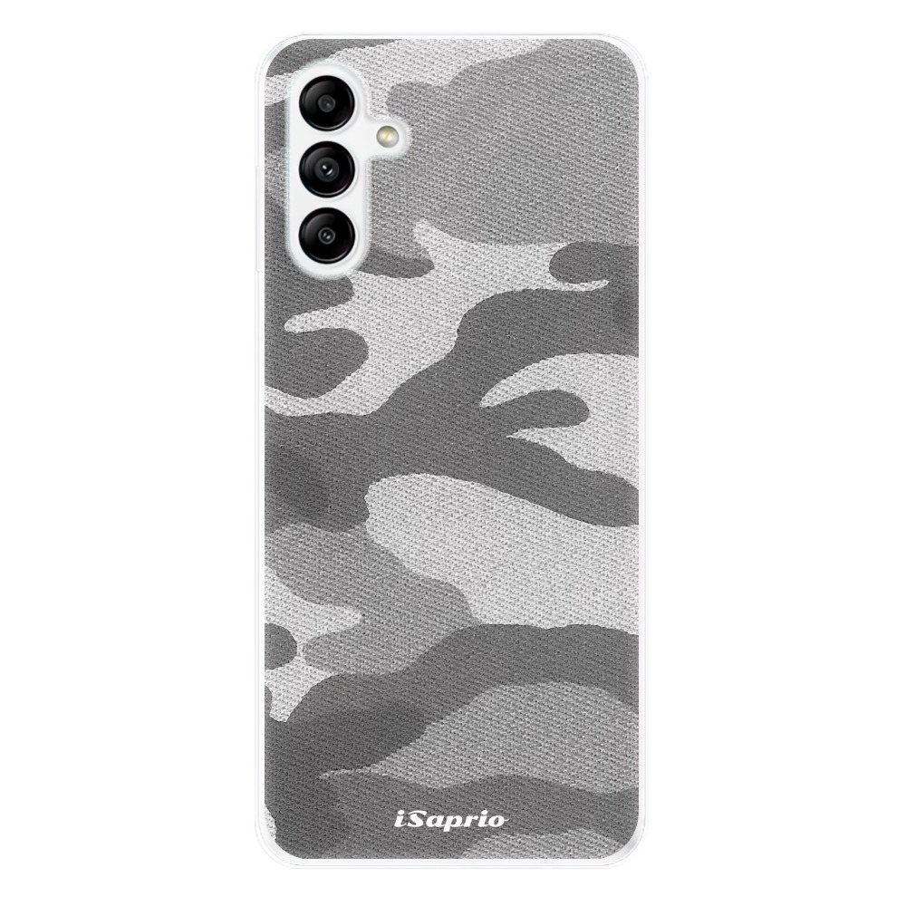 Odolné silikónové puzdro iSaprio - Gray Camuflage 02 - Samsung Galaxy A04s