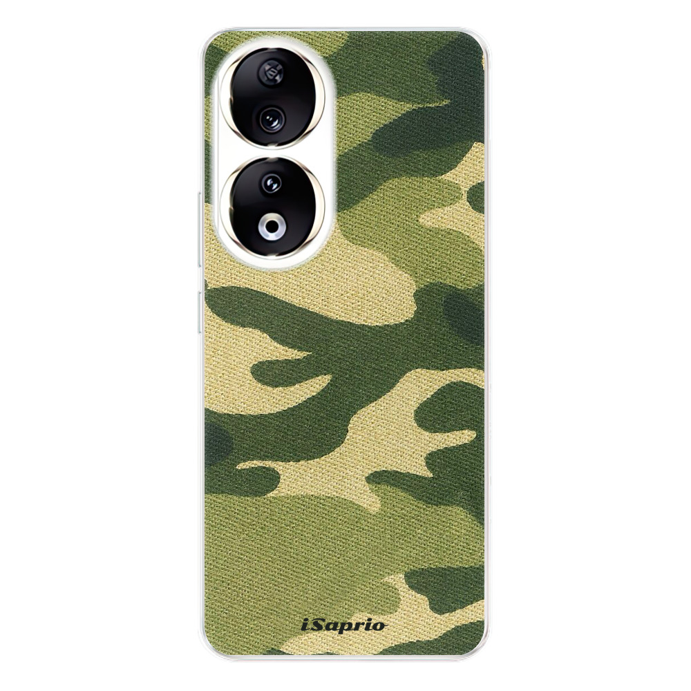 Odolné silikónové puzdro iSaprio - Green Camuflage 01 - Honor 90 5G