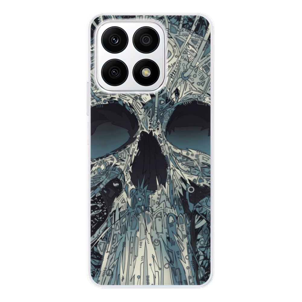 Odolné silikónové puzdro iSaprio - Abstract Skull - Honor X8a