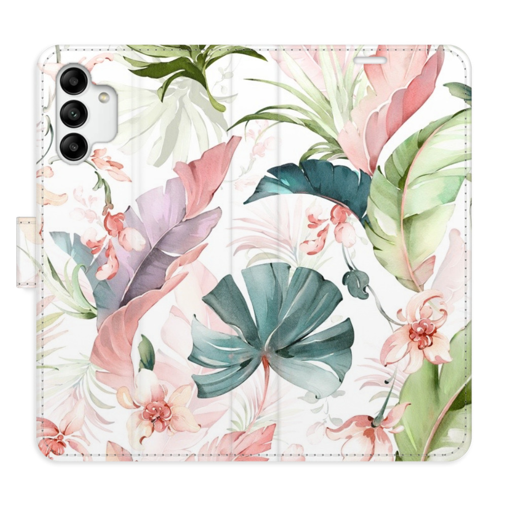 Flipové puzdro iSaprio - Flower Pattern 07 - Samsung Galaxy A04s