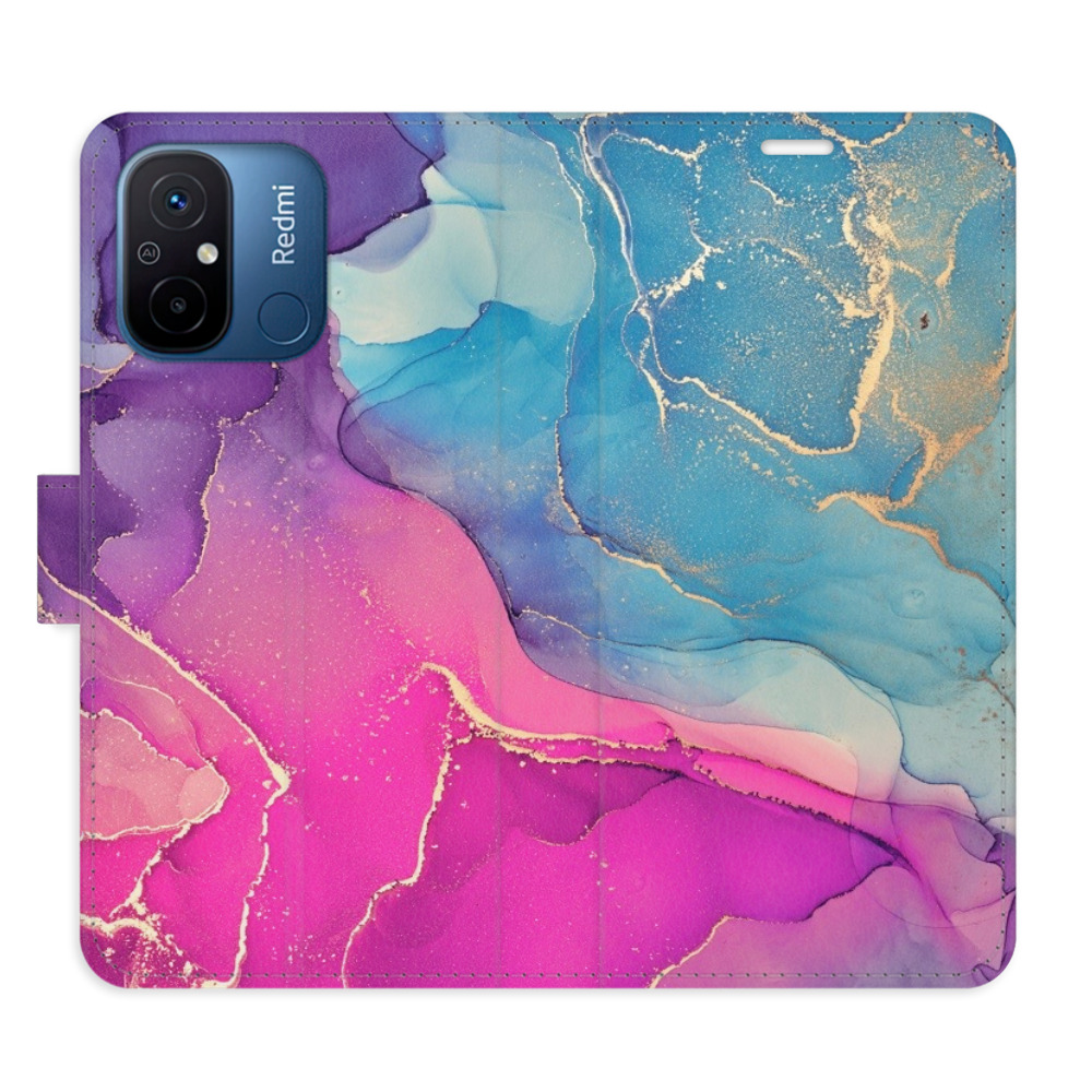 Flipové puzdro iSaprio - Colour Marble 02 - Xiaomi Redmi 12C