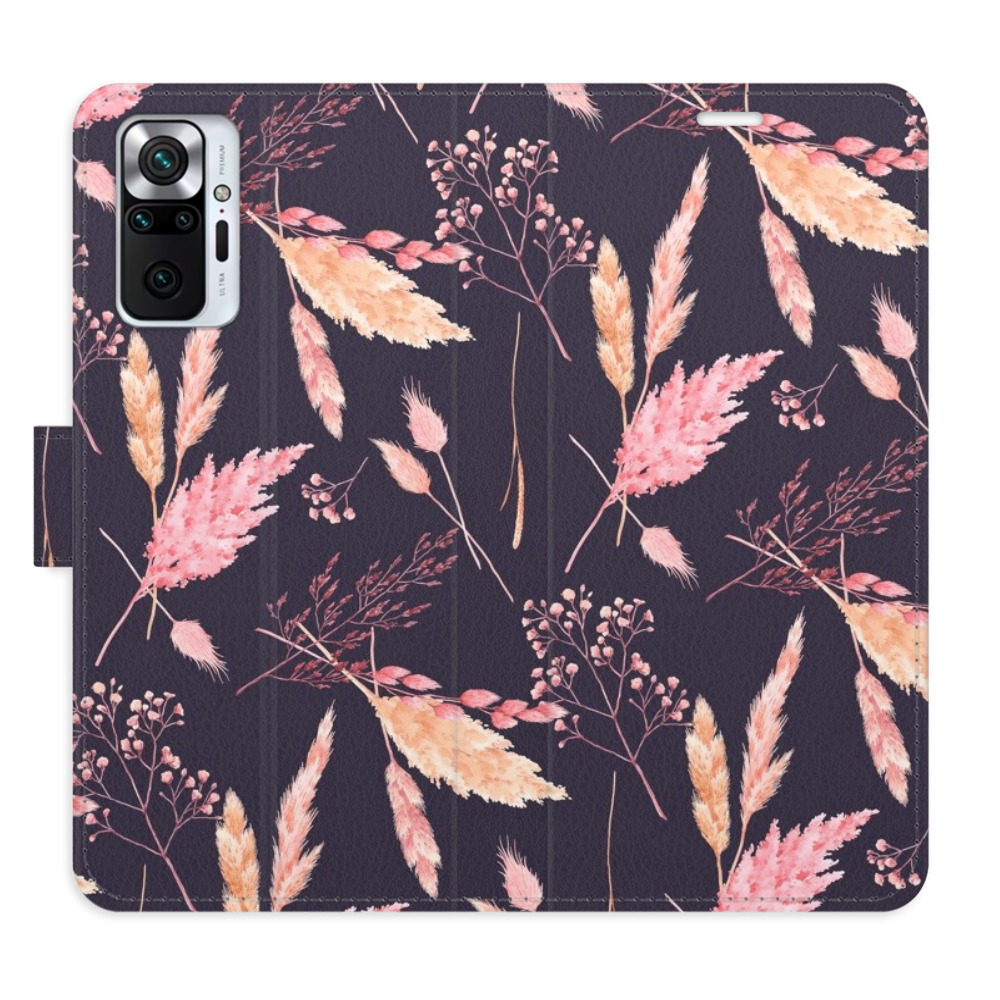 Flipové puzdro iSaprio - Ornamental Flowers 02 - Xiaomi Redmi Note 10 Pro