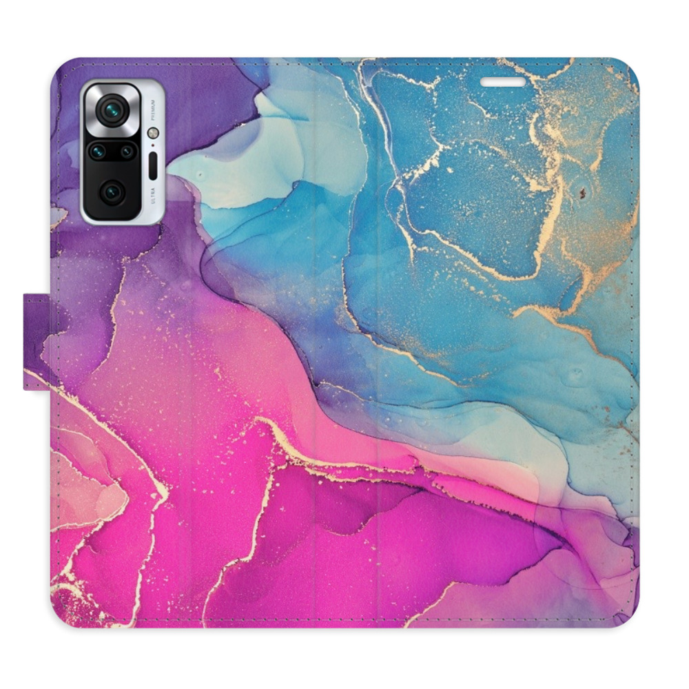 Flipové puzdro iSaprio - Colour Marble 02 - Xiaomi Redmi Note 10 Pro