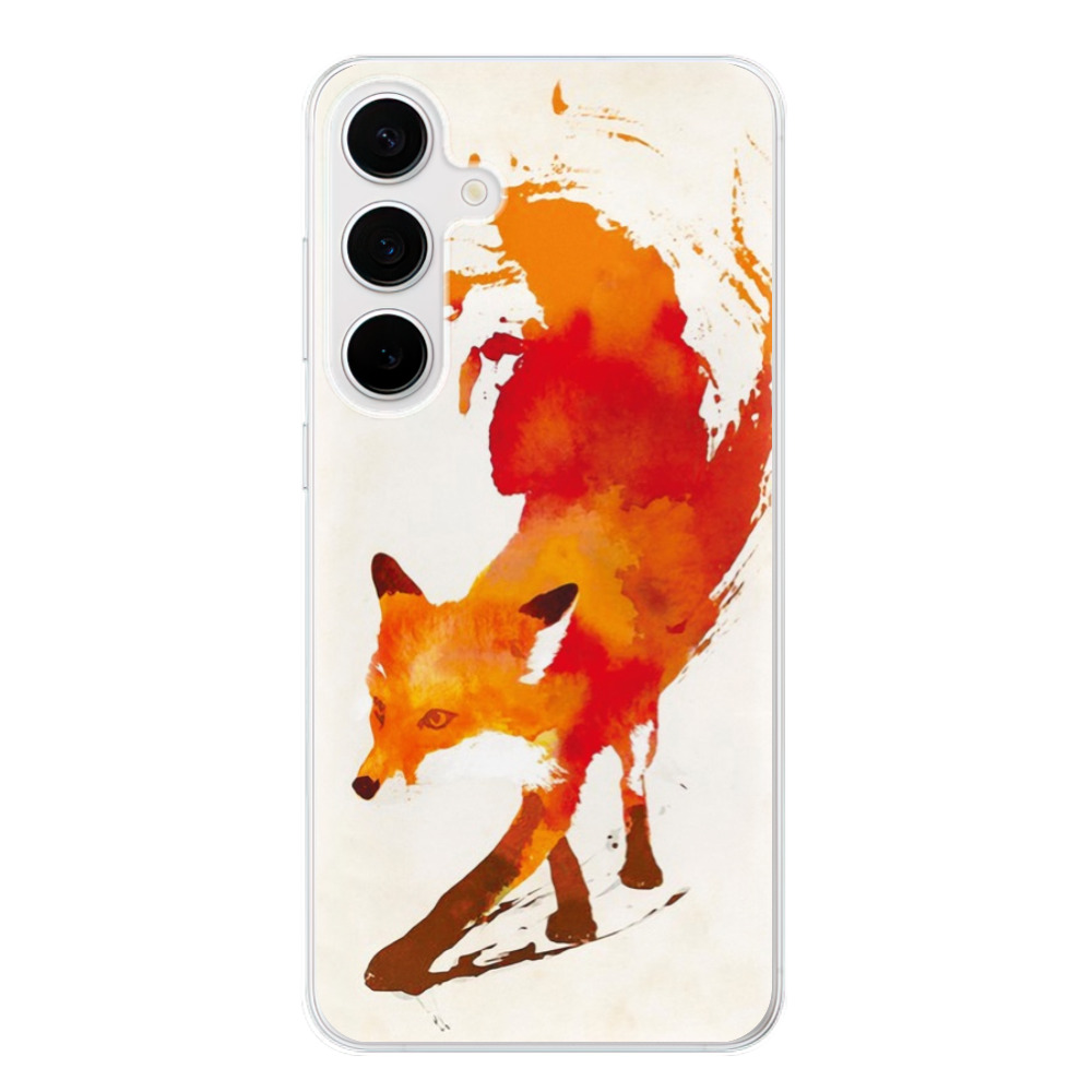 Odolné silikónové puzdro iSaprio - Fast Fox - Samsung Galaxy S24+