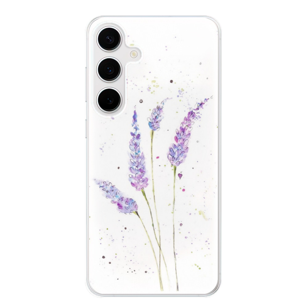 Odolné silikónové puzdro iSaprio - Lavender - Samsung Galaxy S24+